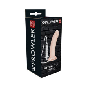 Prowler RED Ultra Cock 8 in. Realistic Squirting Dildo
