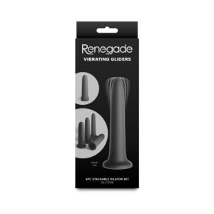 Renegade Vibrating Gliders Dilators Black